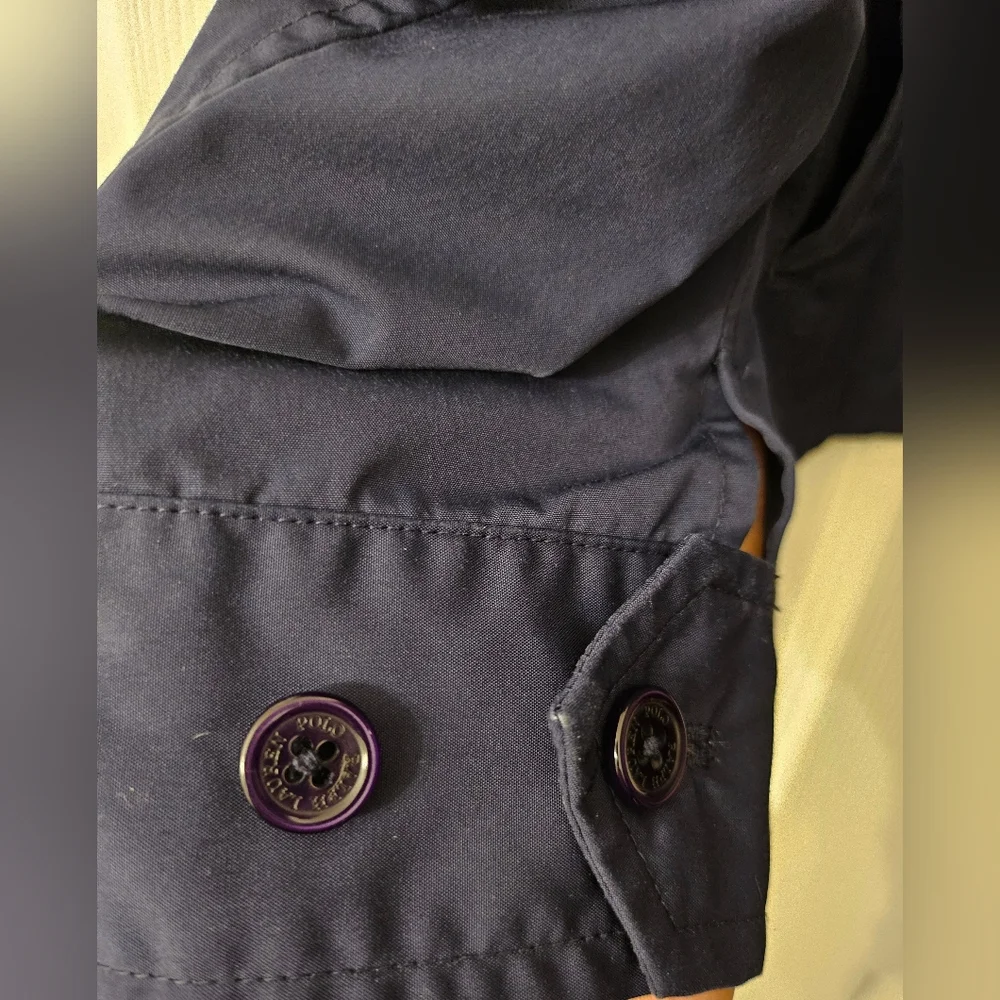 Ralph Lauren Navy Zip-Front Women's Jacket - Picture 6 of 9